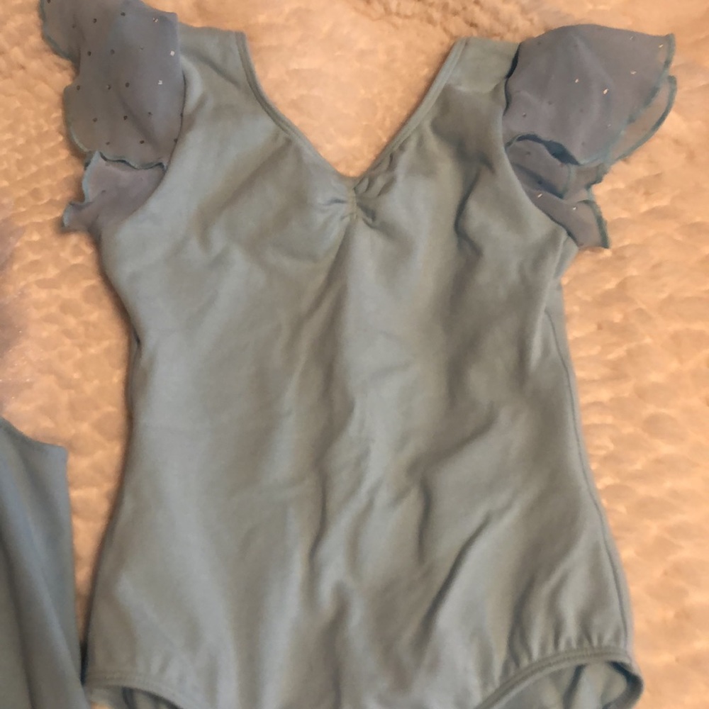 short sleeve leotard